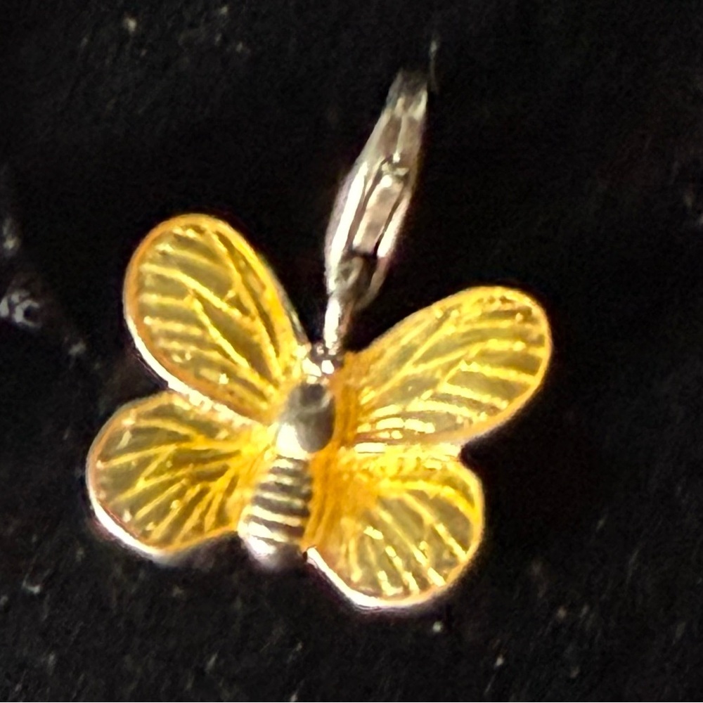 Thomas Sabo Gold and Silver Butterfly Necklace